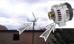 Jak zrobić elektrownię wiatrową z alternatora – prosty poradnik krok po kroku