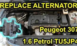Jak łatwo i bezpiecznie wyjąć alternator w Peugeocie 307 – krok po kroku