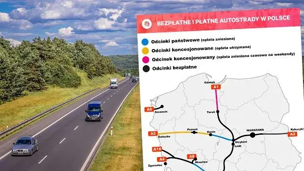 Autostrady darmowe do kiedy? Sprawdź, które trasy są bez opłat