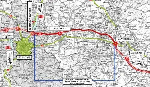 Kiedy będzie gotowa autostrada Rzeszów-Jarosław? Aktualne postępy i terminy