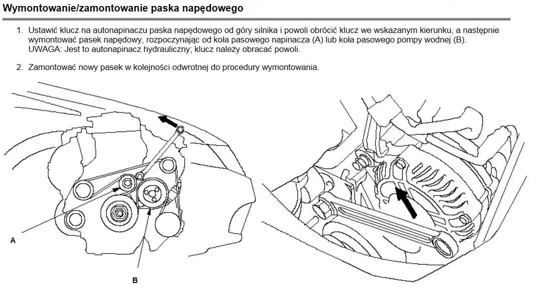 Zdjęcie Jak łatwo i bezpiecznie naciągnąć pasek alternatora w Honda Civic – krok po kroku