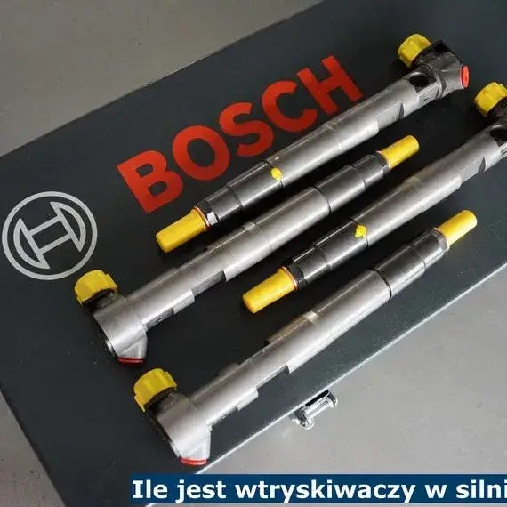 Zdjęcie Ile wtryskiwaczy ma silnik diesla? Odkryj, co musisz wiedzieć