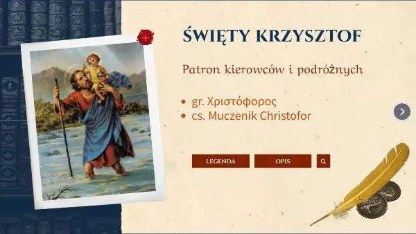 Zdjęcie Kto jest patronem kierowców? Św. Krzysztof i jego niezwykła historia