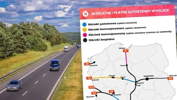 Autostrady darmowe do kiedy? Sprawdź, które trasy są bez opłat